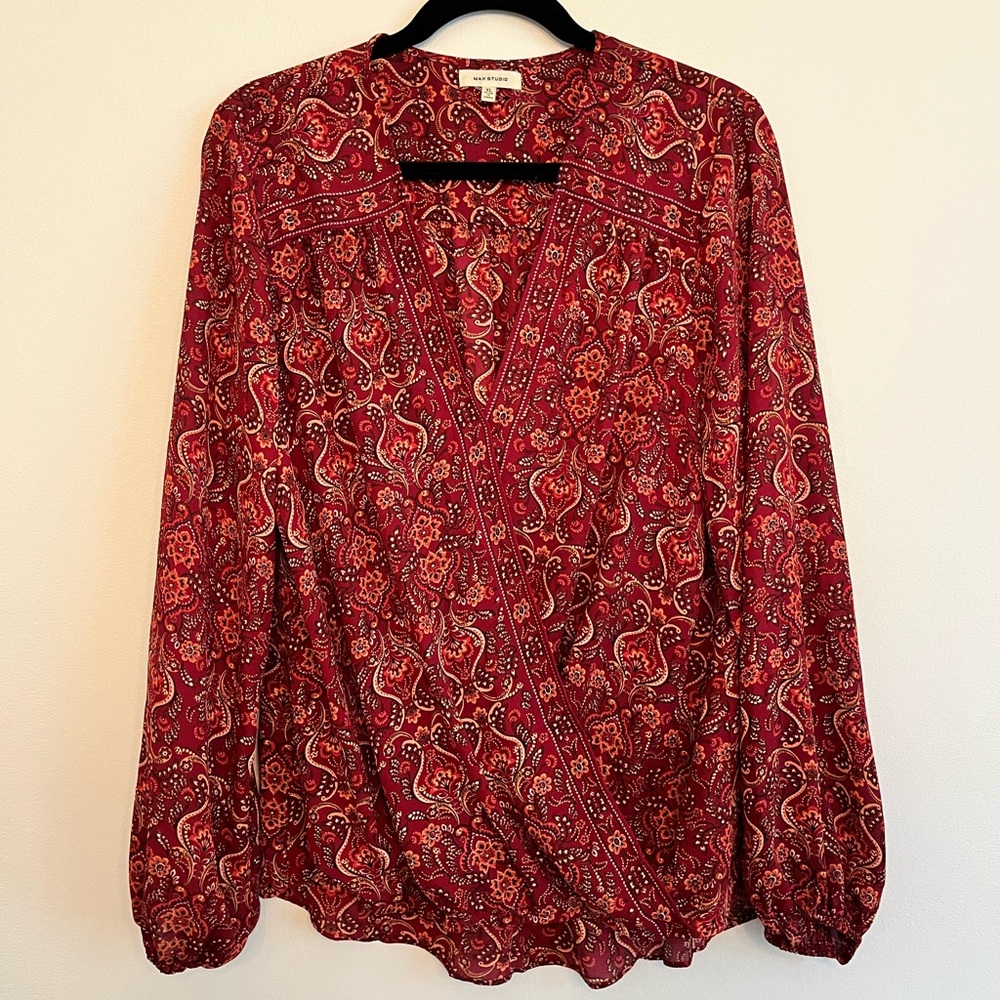 Max Studio Boho Blouse